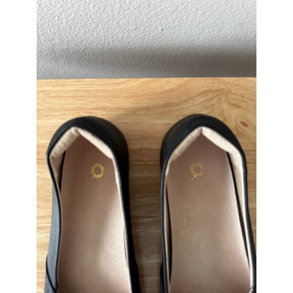 Xero Shoes Women's Phoenix Black Leather Bare Foot Ballet Flats Minimalist 8 - Picture 4 of 10